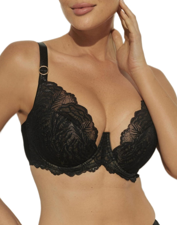 KINGA BIUSTONOSZ CZARNY SEMI SOFT LUNA BC-1098