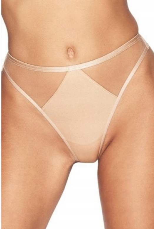KINGA FIGI DAMSKIE STRINGI LOU BEŻ S-932/2
