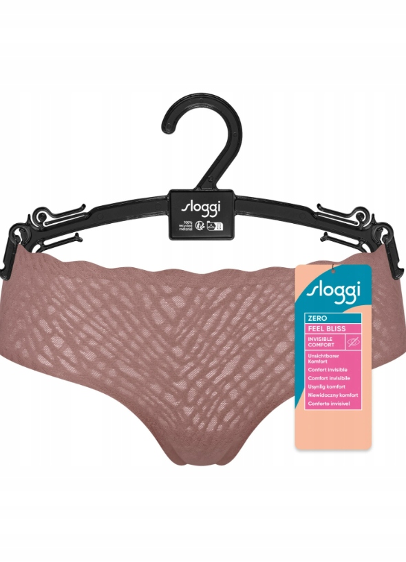 SLOGGI FIGI BEZSZWOWE HIPSTER ZERO FEEL BLISS CACAO L / 40