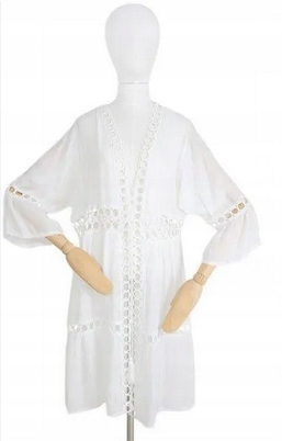 ART OF POLO PAREO NARZUTKA SZ23442 BIAŁE UNIWERSALNE