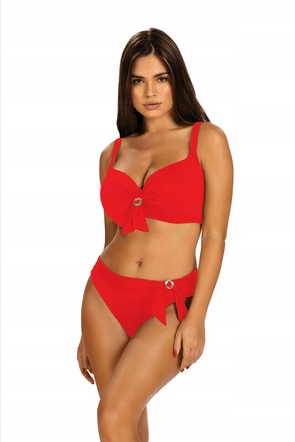 SELF KOSTIUM KĄPIELOWY S995 GLAMOUR 3 CZERWONY 38H/70H M