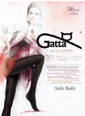 GATTA RAJSTOPY SATTI MATTI CZARNY 50DEN 3/M