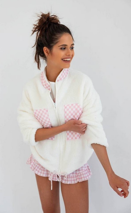 SENSIS BLUZA DAMSKA SUWAK DRESY GÓRA NANNY ECRU L/XL 40/42