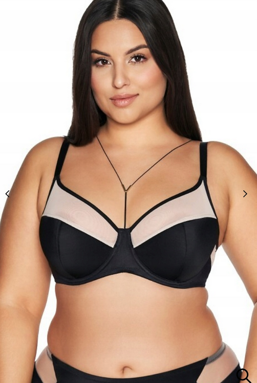 AVA BIUSTONOSZ 2135 SEMI SOFT CZARNY