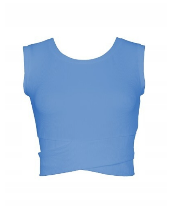 SELF BLUZKA/TOP DAMSKI FLEXY SPORT SP4 CORNFLOWER