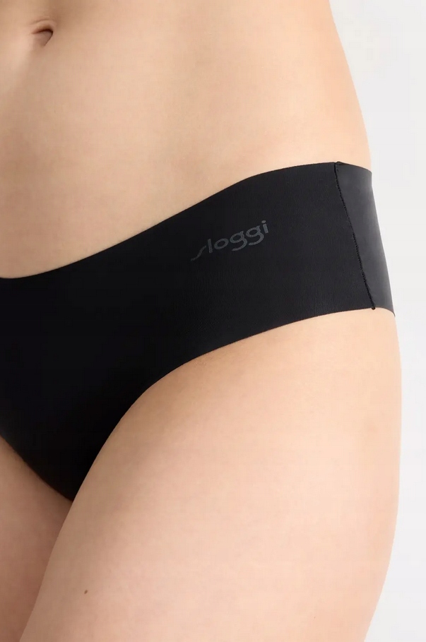 SLOGGI FIGI HIPSTER BEZSZWOWE ZERO INVISIBLE UNDER CLONTHES CZARNE L/40