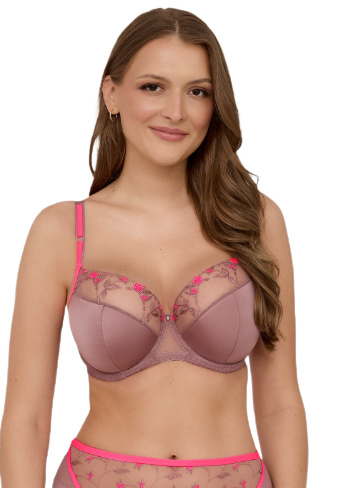 AVA 2217 BIUSTONOSZ SEMI SOFT MOCHA ROSE