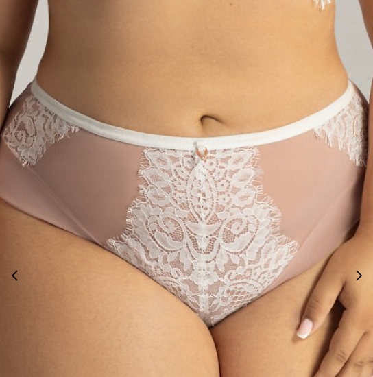AVA FIGI DAMSKIEPEŁNE 2151/2152 CREAMY BISCUIT XXL/44