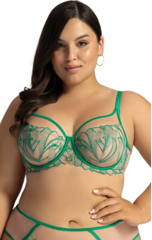 AVA BIUSTONOSZ 2161 GREEN ZIELONY SOFT/MIĘKKI
