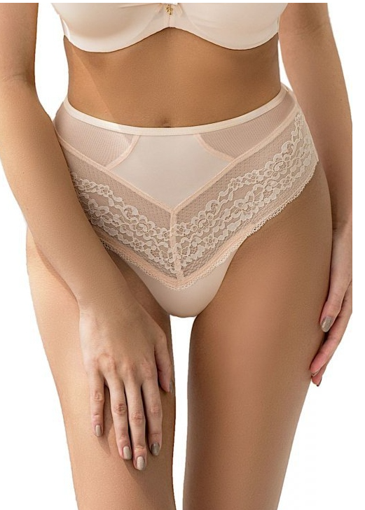 KRISLINE FIGI STRINGI WYSOKIE POLA CAFFELATE STRINGIHIGWAIST