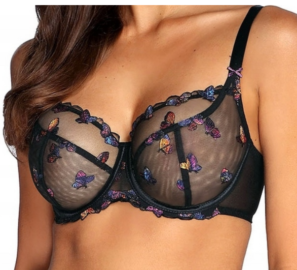 EWA BIEŃ BIUSTONOSZ SOFT PAPILLON B161 CZARNY