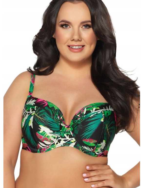 AVA BIUSTONOSZ KĄPIELOWY SK 201 FULL CUP FLUO TROPICAL ISLAND