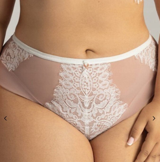 AVA FIGI DAMSKIE PEŁNE 2151/2152 CREAMY BISCUIT BEŻOWE