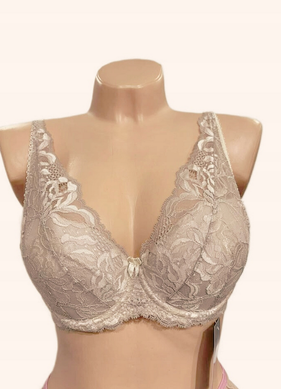 ONE LINGERIE BIUSTONOSZ USZTYWNIANY SCARLET FRAPPE BEŻOWY