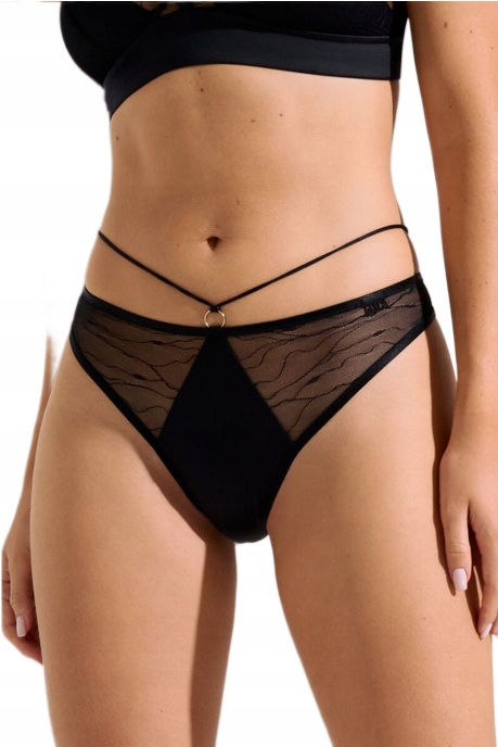 LISCA FIGI STRINGI CZARNE NIGHTSCAPE 012354 38 / S