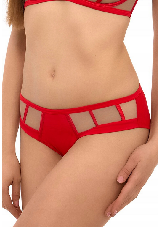 LUPOLINE FIGI DAMSKIE CZERWONE 2507 SPODENKI BRAZYLIANY