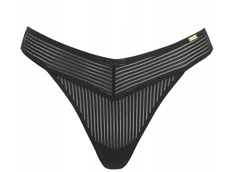 GOSSARD FIGI 18803 SHEER STRIPE CZARNY