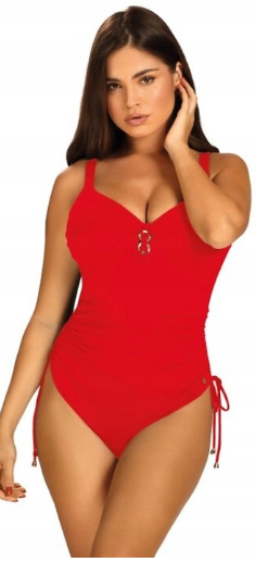 SELF KOSTIUM KĄPIELOWY S1134 BAYAMON 12 CZERWONY RED