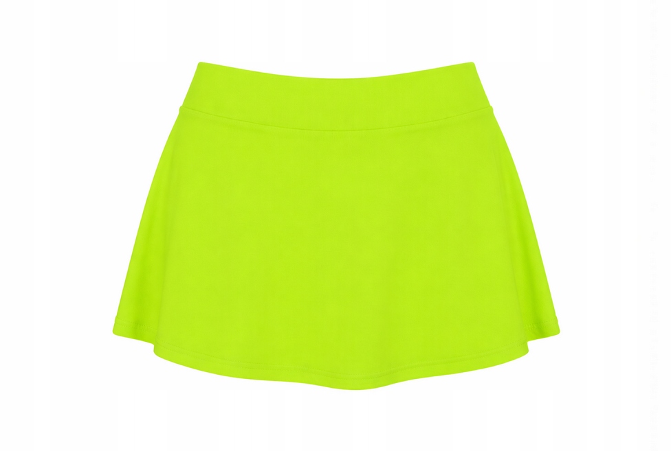 SELF SPÓDNICA PLAŻOWA KĄPIELOWA PAREO SKIRT A4 NEON ZIELONA 38 / M