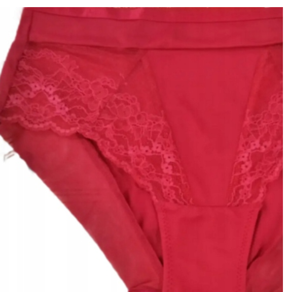 KRISLINE BRIEFS LUCILLE CZERWONE RASPBERRY BRIEFS
