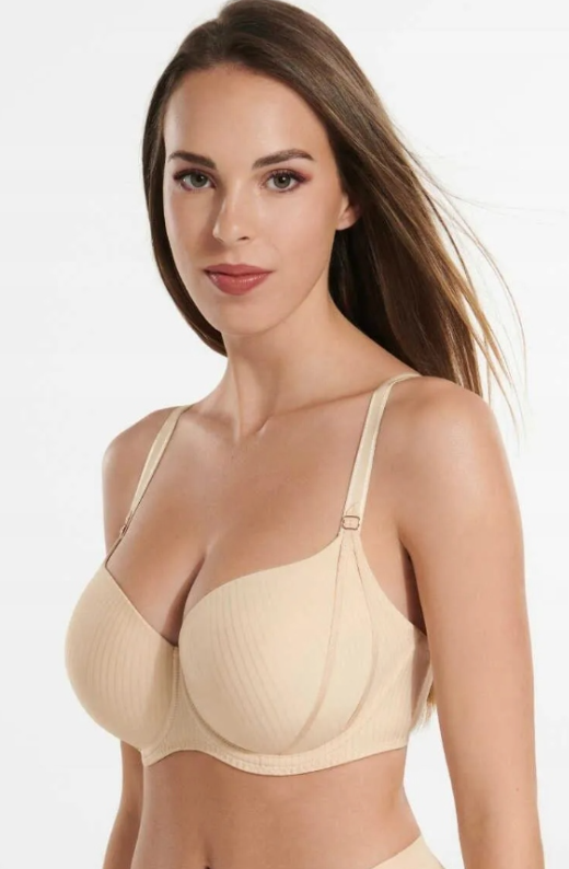 LISCA BIUSTONOSZ USZTYWNIANY LAURA 020325 BEŻOWY