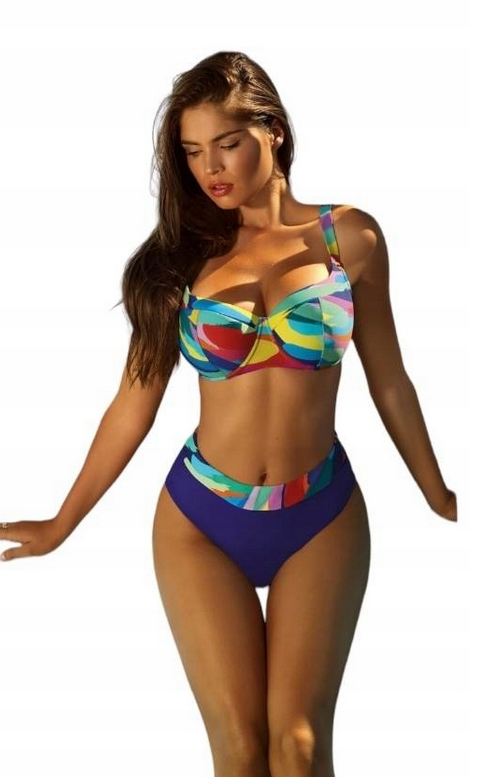 SELF KOSTIUM KĄPIELOWY CARIBBEAN 8 WIELOKOLOROWY