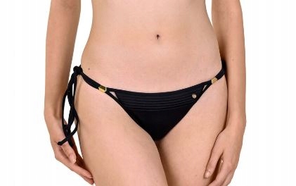 LISCA FIGI KĄPIELOWE BRIEFS BIKINI WIĄZANE CZARNE NAVARRE BEACH 41441 L 40