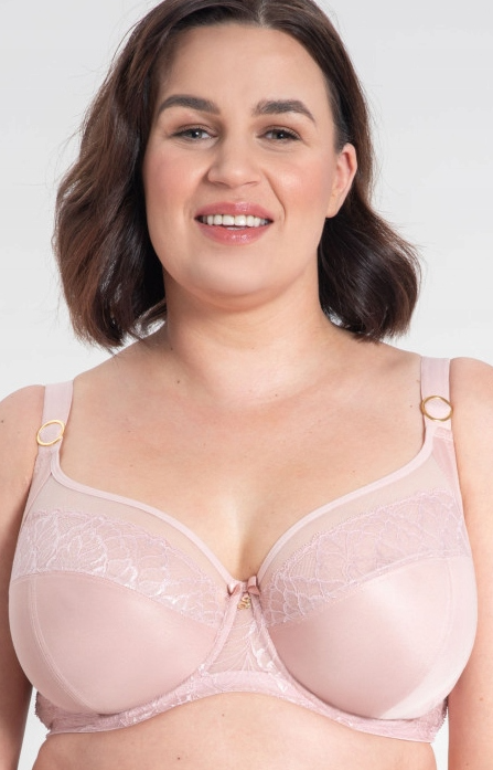 SAMANTA BIUSTONOSZ SOFT AMELIA A910 PUDROWY RÓŻ