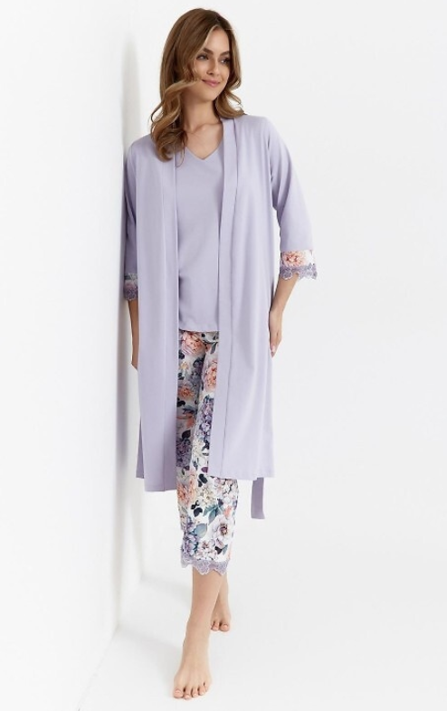 CANA SZLAFROK DAMSKI BAWEŁNA 472 LILA/ LILAC