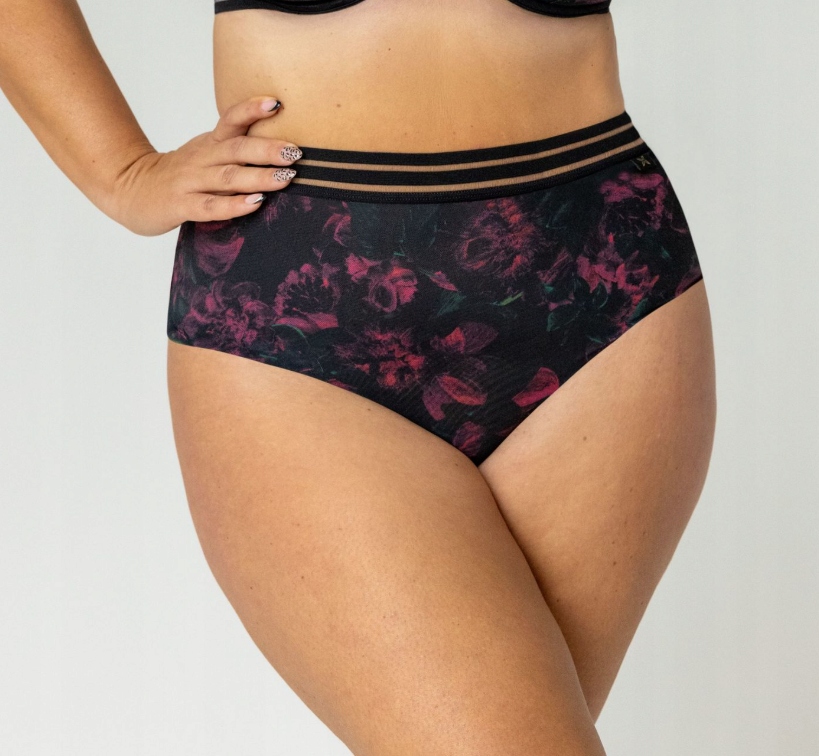 KRISLINE FIGI WYSOKIE BLOSSOM ORGINAL BRIEFS HIGHWAIST 4XL / 48