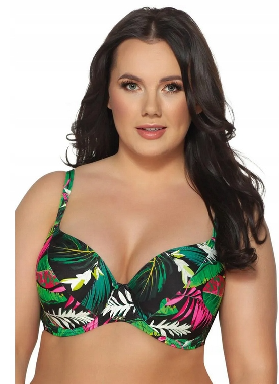 AVA BIUSTONOSZ KĄPIELOWY SK 202 FLUO TROPICAL ISLAND