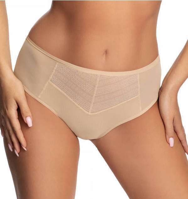 GORSENIA PEŁNE FIGI CHRISTINA K681 BEŻ 46 / 3XL