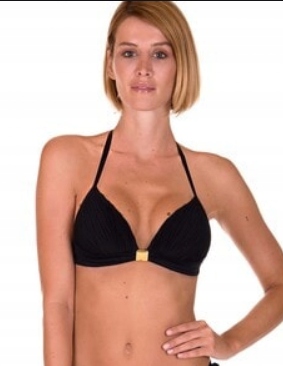 LISCA BIUSTONOSZ KĄPIELOWY PUSH-UP 40407 ACAPULCO CZARNY 36B 65B