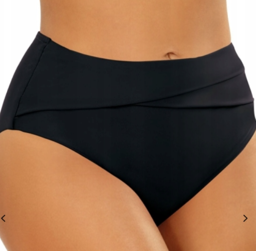 SELF FIGI MAJTKI BRIEFS KĄPIELOWE WYSOKIE LADY 9 CZARNE