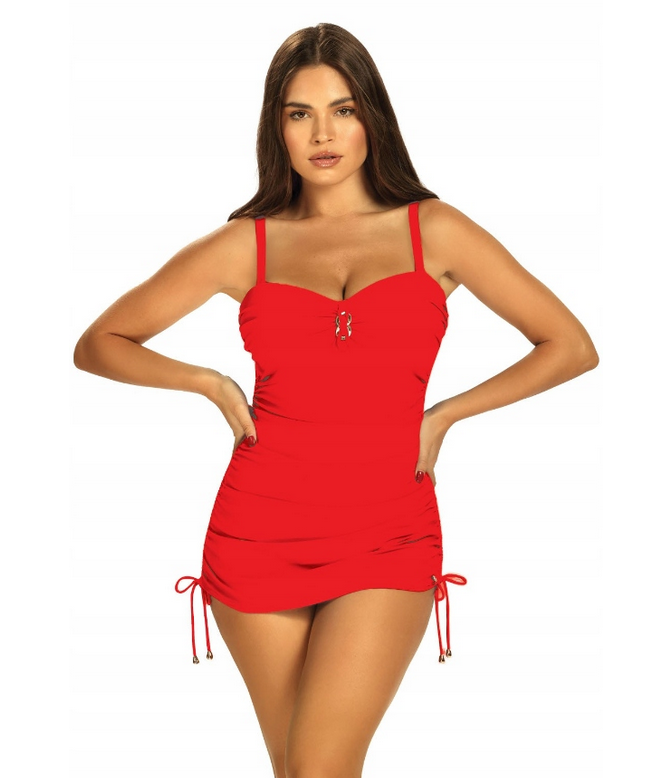 SELF KOSTIUM KĄPIELOWY TANKINI KOMPLET FIGI BAYAMON 15 CZERWONY