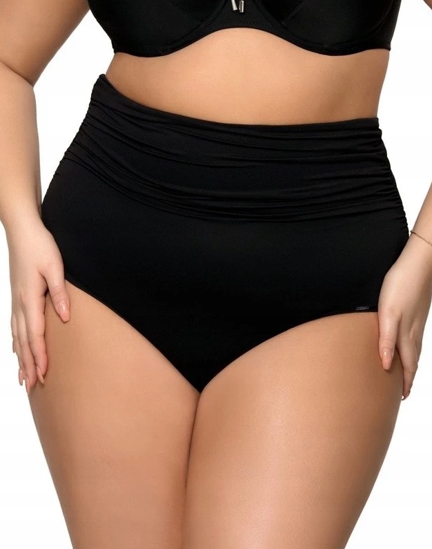 AVA FIGI MAJTKI BRIEFS KĄPIELOWE WYSOKIE 13/8 CZARNE S 36