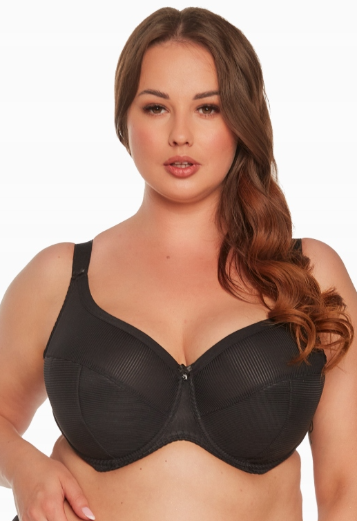 GAIA BIUSTONOSZ SEMI SOFT SONIA BSO 1058 CZARNY MAXI