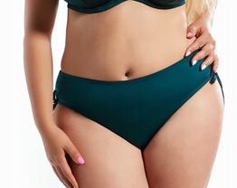 KRISLINE FIGI KĄPIELOWE BREFSMIDI BIKINI BEACH SZMARAGD XL 42/44