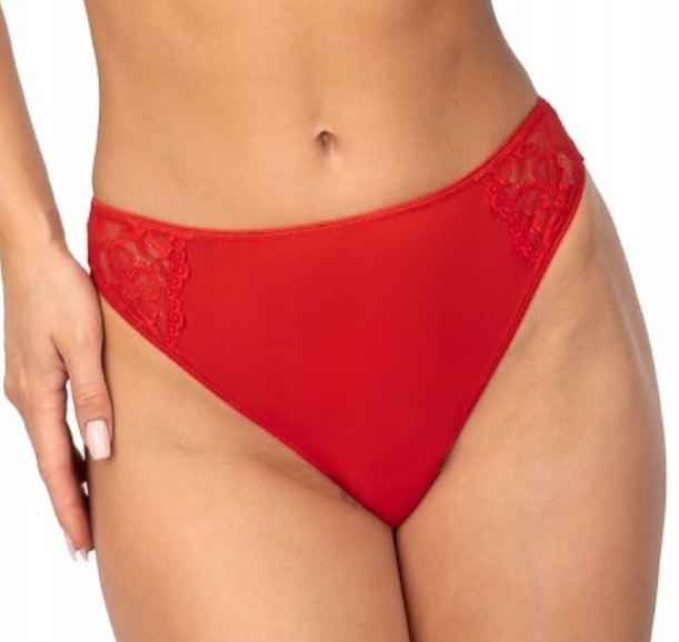 DONNA FIGI STRINGI DAMSKIE 245 CZERWONE