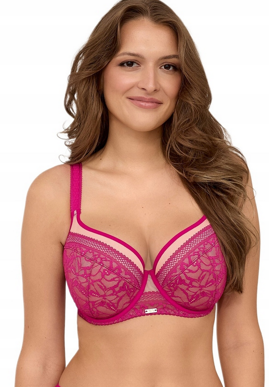 AVA BIUSTONOSZ PÓŁUSZTYWNIANY SEMI SOFT 2219 FUCHSIA MAXI