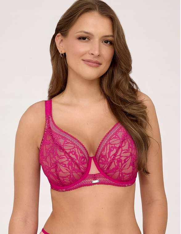 AVA BIUSTONOSZ SOFT 2220 FUCHSIA MIĘKKI RÓŻ