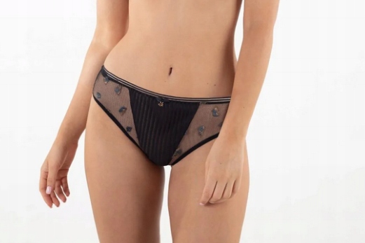 SAMANTA FIGI DAMSKIE LIKA TANGA M300 CZARNE 36 / S