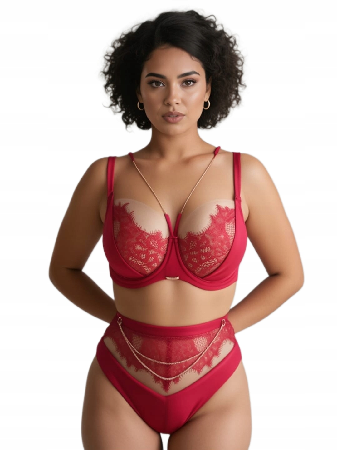 NOVIKA BIUSTONOSZ SOFT HARPER ROUGE N03 CZERWONY MIĘKKI