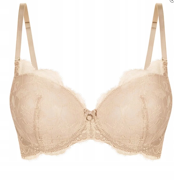 NIPPLEX BIUSTONOSZ VICTORIA PUSH UP BEŻOWY MOCCA