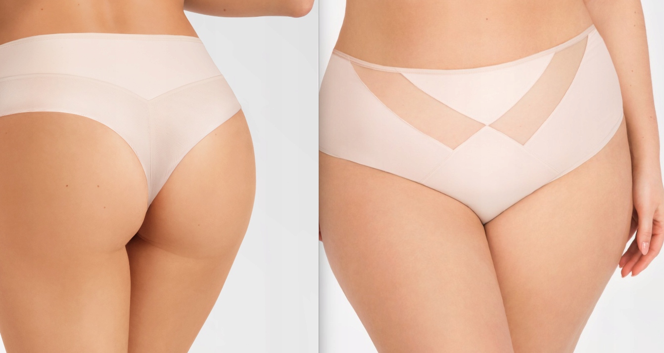 GORSENIA FIGI DAMSKIE BRAZYLIANY K567/1 VICKY BEŻ 44 / 2XL