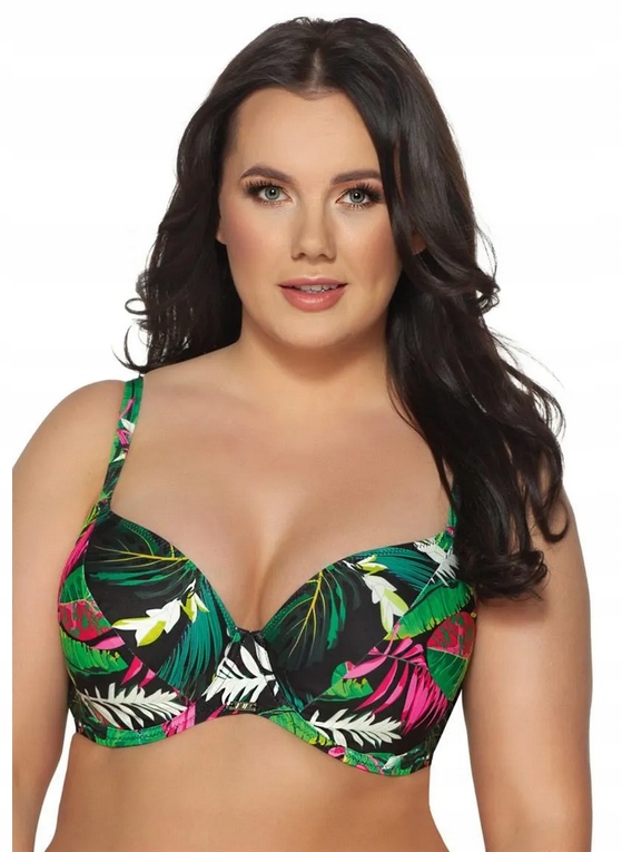 AVA BIUSTONOSZ KĄPIELOWY SK 202 FULL CUP FLUO TROPICAL ISLAND