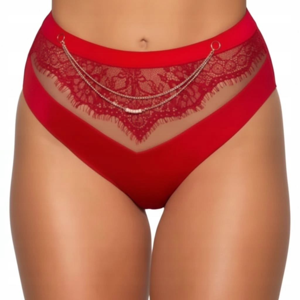 NOVIKA FIGI DAMSKIE BRAZYLIANY HARPER ROUGE CZERWONE