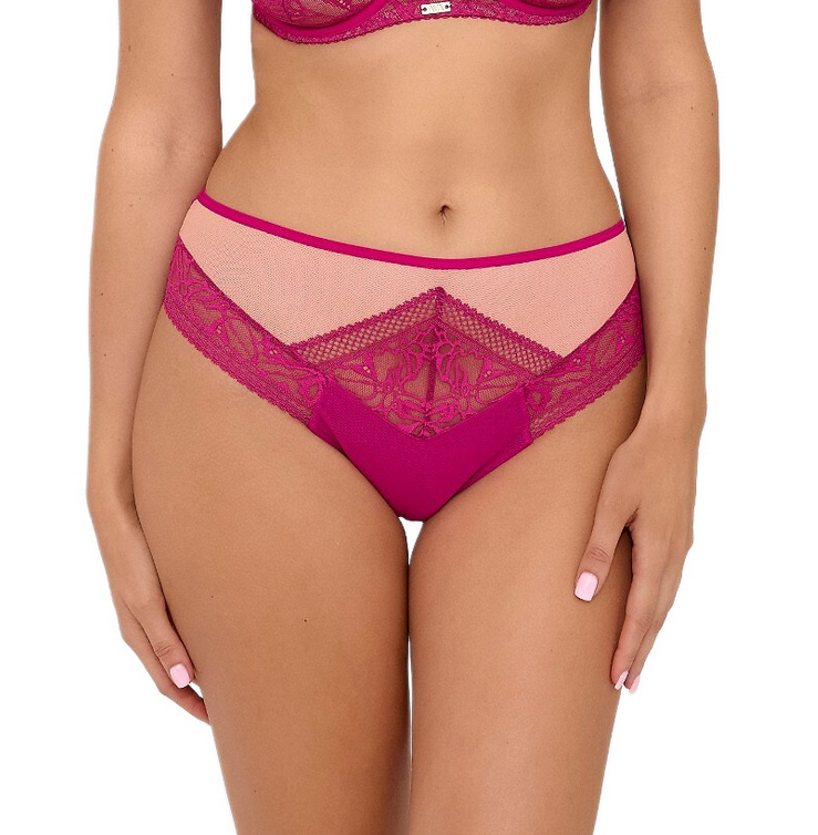 AVA FIGI DAMSKIE PEŁNE 2219 FUCHSIA