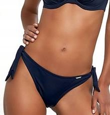 KRISLINE BRIEFS BIKINI FIGI BRAZYLIANY KĄPIELOWE BEACH CZARNY