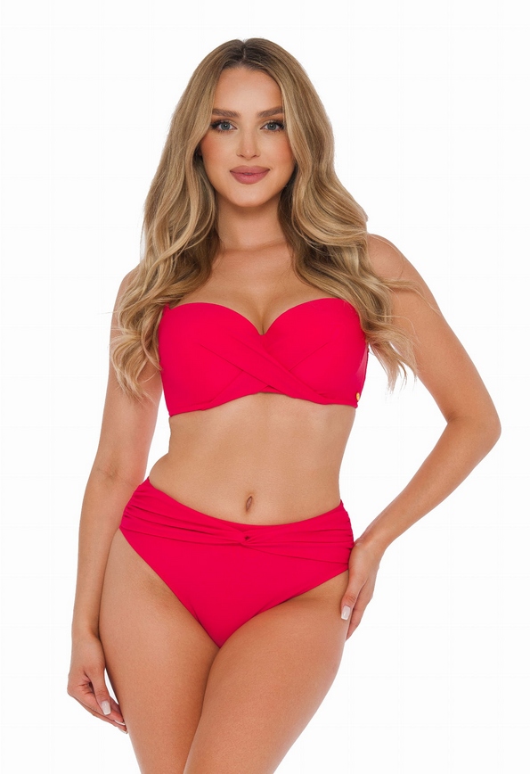 SELF KOSTIUM KĄPIELOWY S730 BODRUM 2 CZERWONY RED 40C/75C